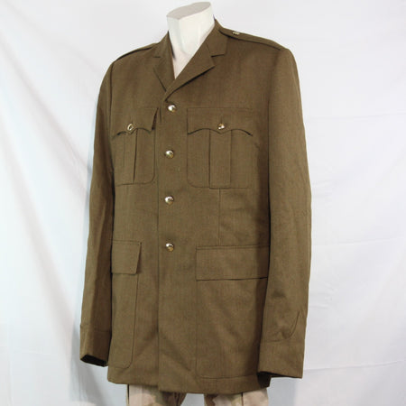 Genuine Surplus British Army Dress Uniform Jacket Tan 46" Chest XXL  (3588)