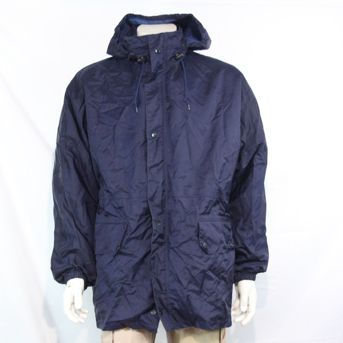 Genuine Surplus French Military Waterproof Coat Faux Fur Lining 46-48" (3368)