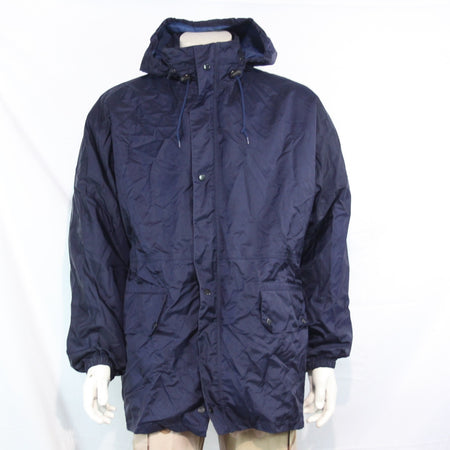 Genuine Surplus French Military Waterproof Coat Faux Fur Lining 46-48" (3368)