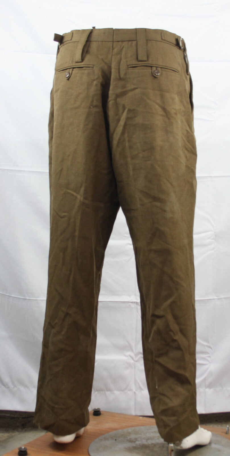 Genuine Surplus British Army Barrack Dress Trousers Tan Smart Uniform Formal