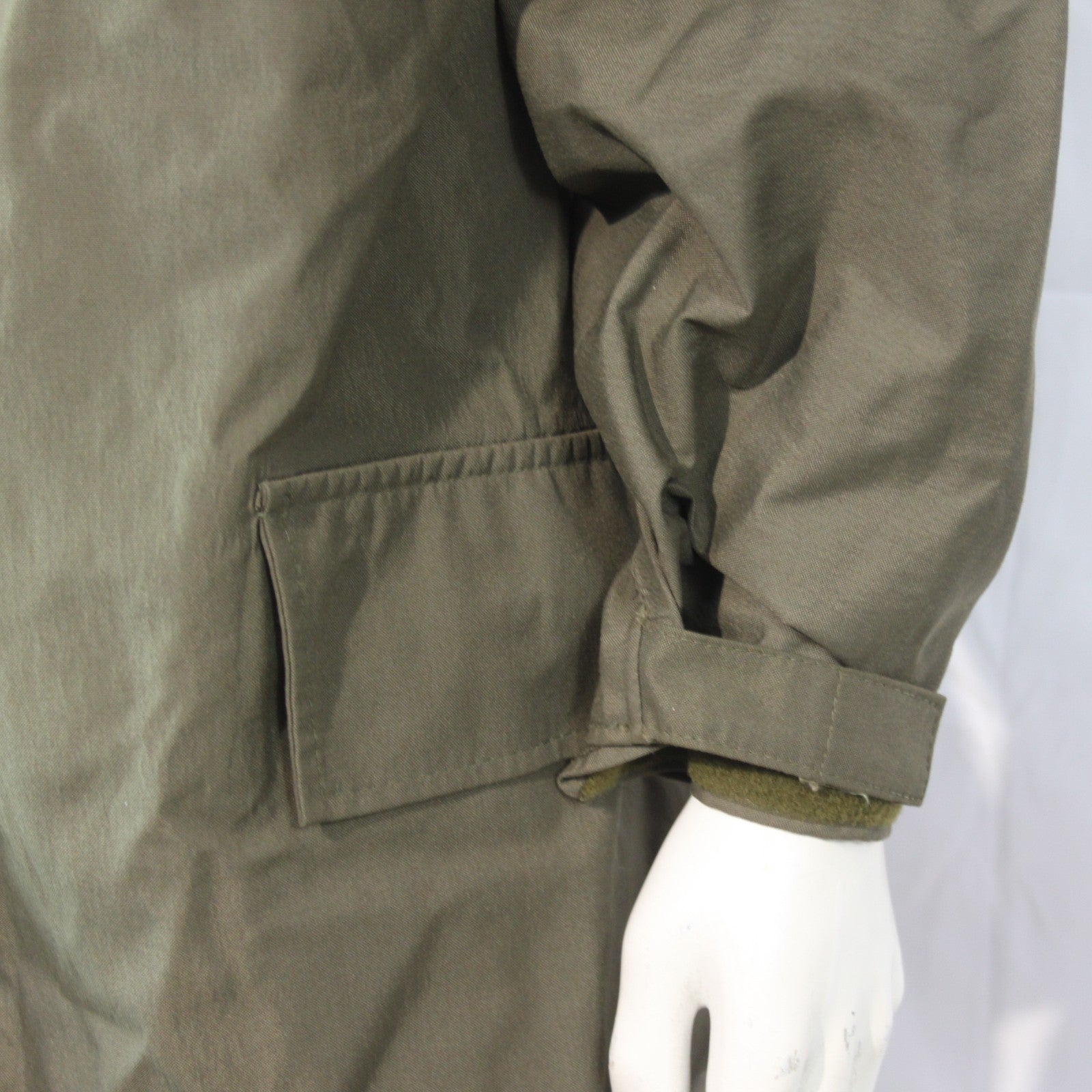 Genuine Surplus German Army Gore-tex Waterproof Coat Jacket Olive 38-40" 3543