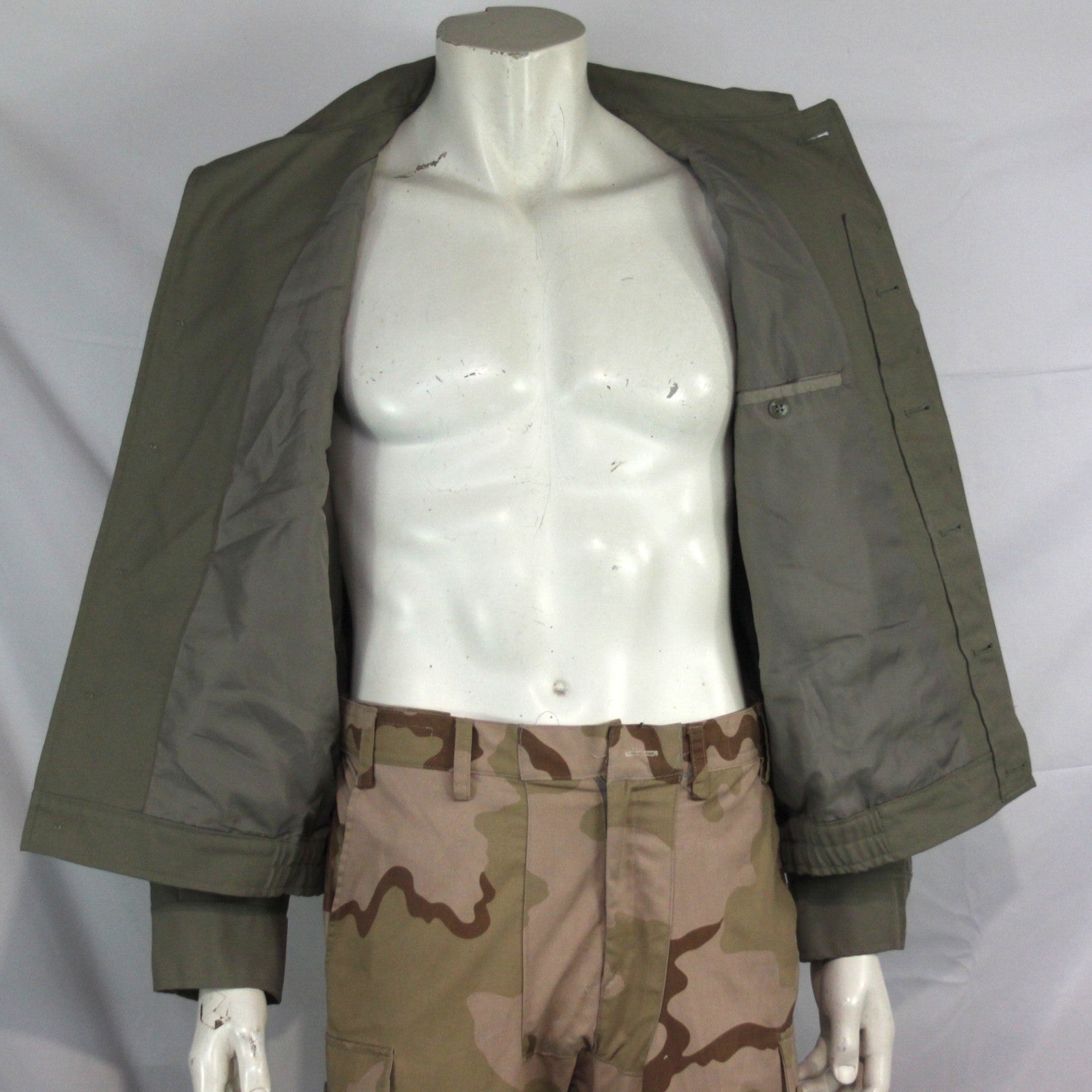 Genuine Surplus French Military Beige Ligthweight Harrington Jacket 4-42" (3339)