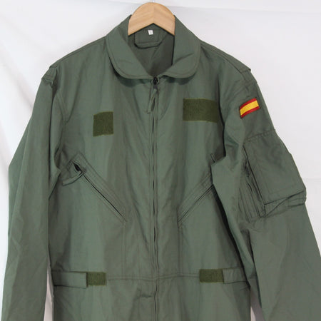 Spanish Airforce Flight Suit Coverall Olive Genuine Surplus 44" Chest (4171)