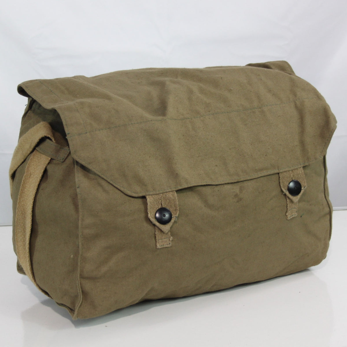 Genuine Surplus Czech Army Vintage Cotton Canvas Side Bag Large (3408)