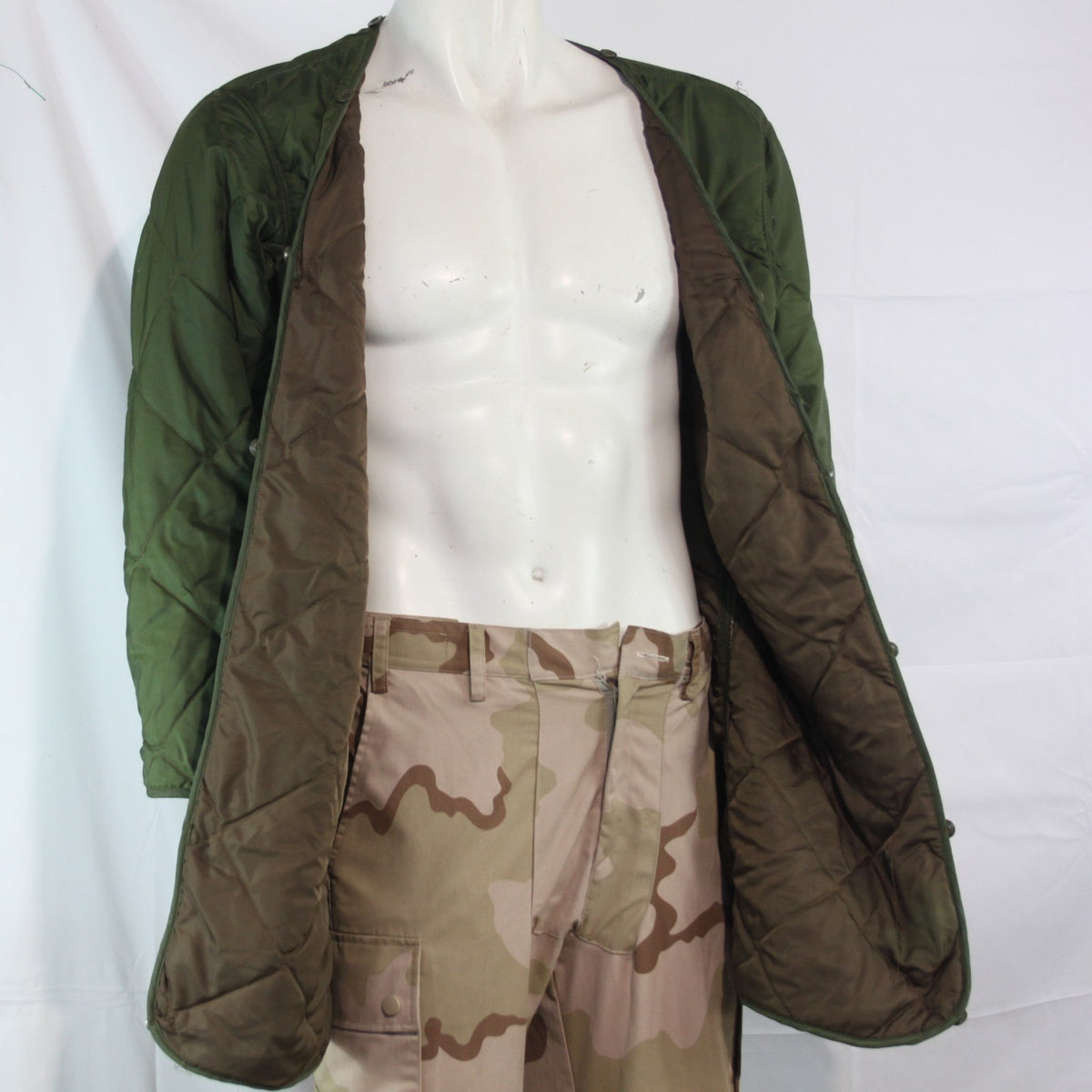 Czech Army Military Liner jacket Coat Quilted Genuine Surplus G2 34-36" (3708)
