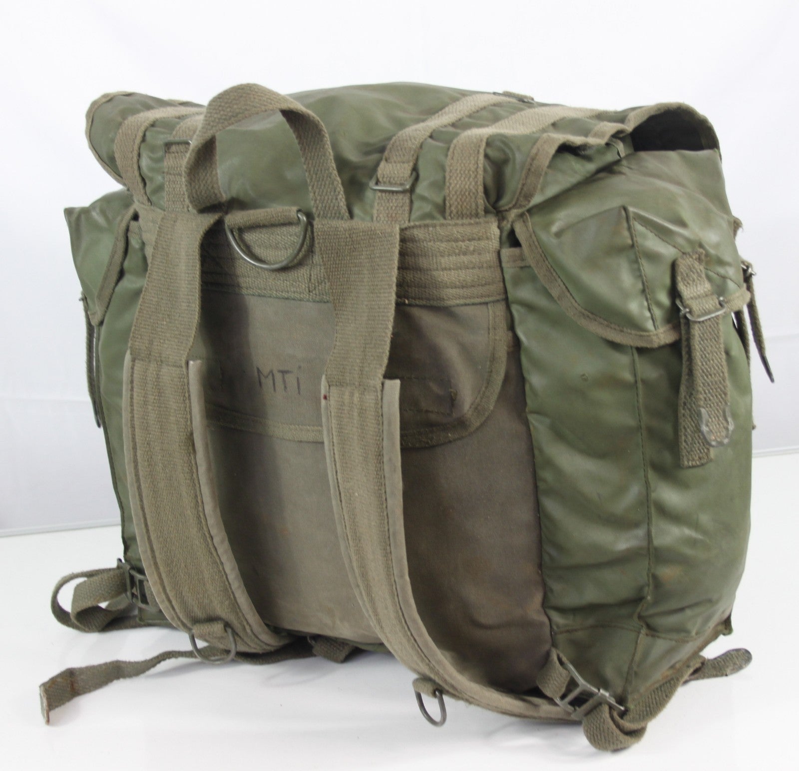 Genuine Surplus French Army Rucksack Waterproof Fabric Backpack Medium (1138)