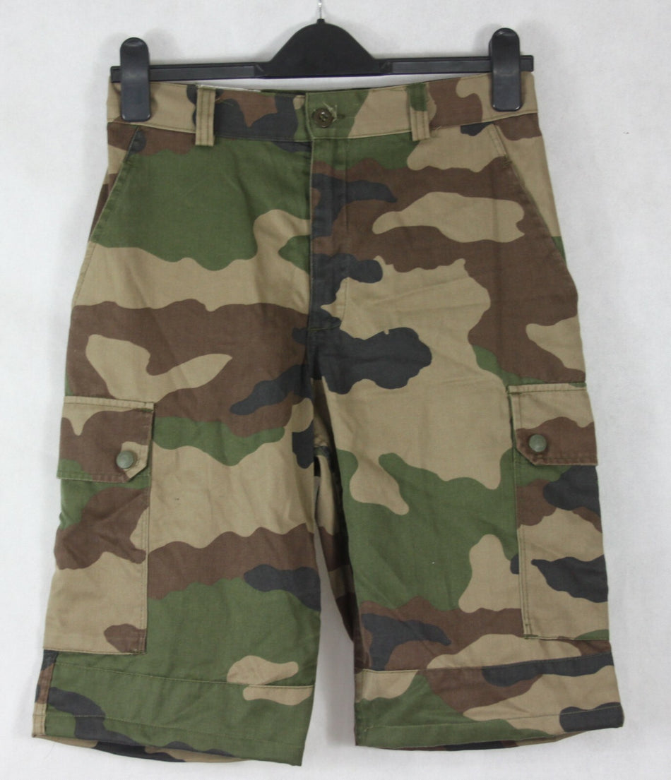 Genuine Surplus French Cut Off Shorts from Combats CCE Camo All Sizes 