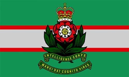 British Army Intelligence Corps Printed Polyester Flag 5'x3'