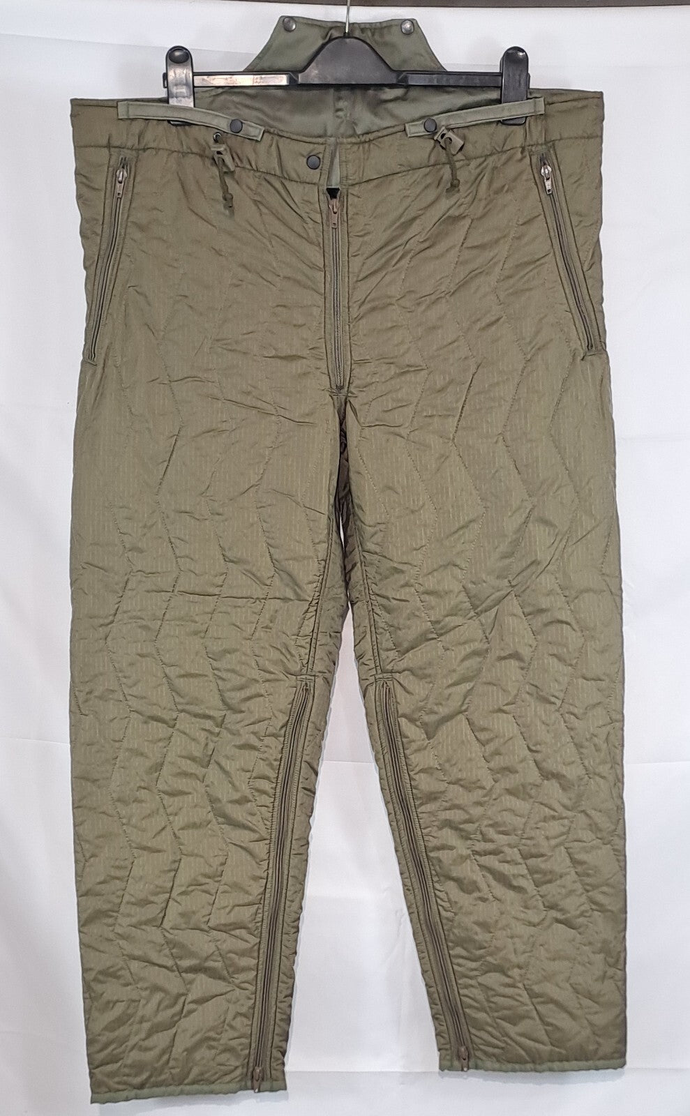 Genuine Surplus German Army Quilted Over-Trouser Liners Padded Thermal (2814)