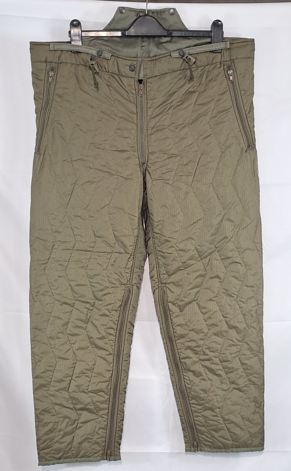 Genuine Surplus German Army Quilted Over-Trouser Liners Padded Thermal (2814)
