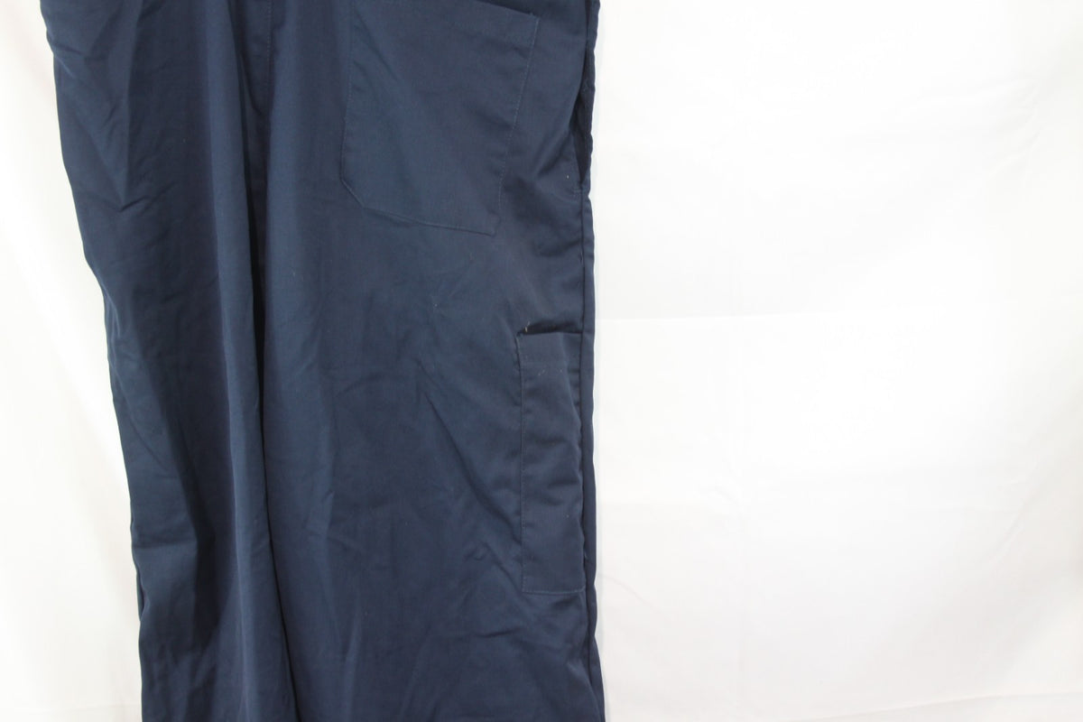 Navy Blue Work Dungarees Bib and Brace 36" Waist (3689)