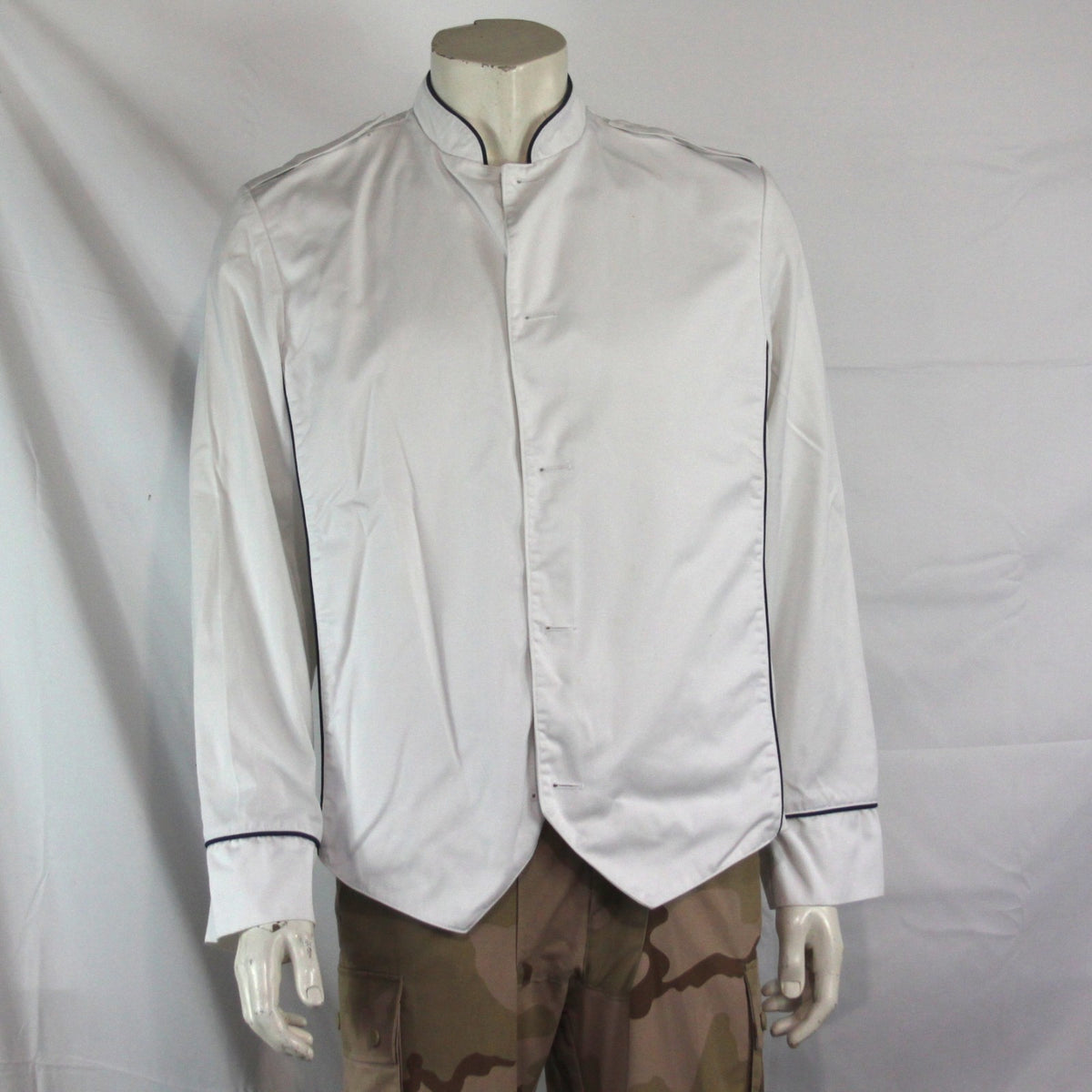 RAF Stewards White Dress Jacket Genuine Surplus Airforce No Buttons Medium(3665)