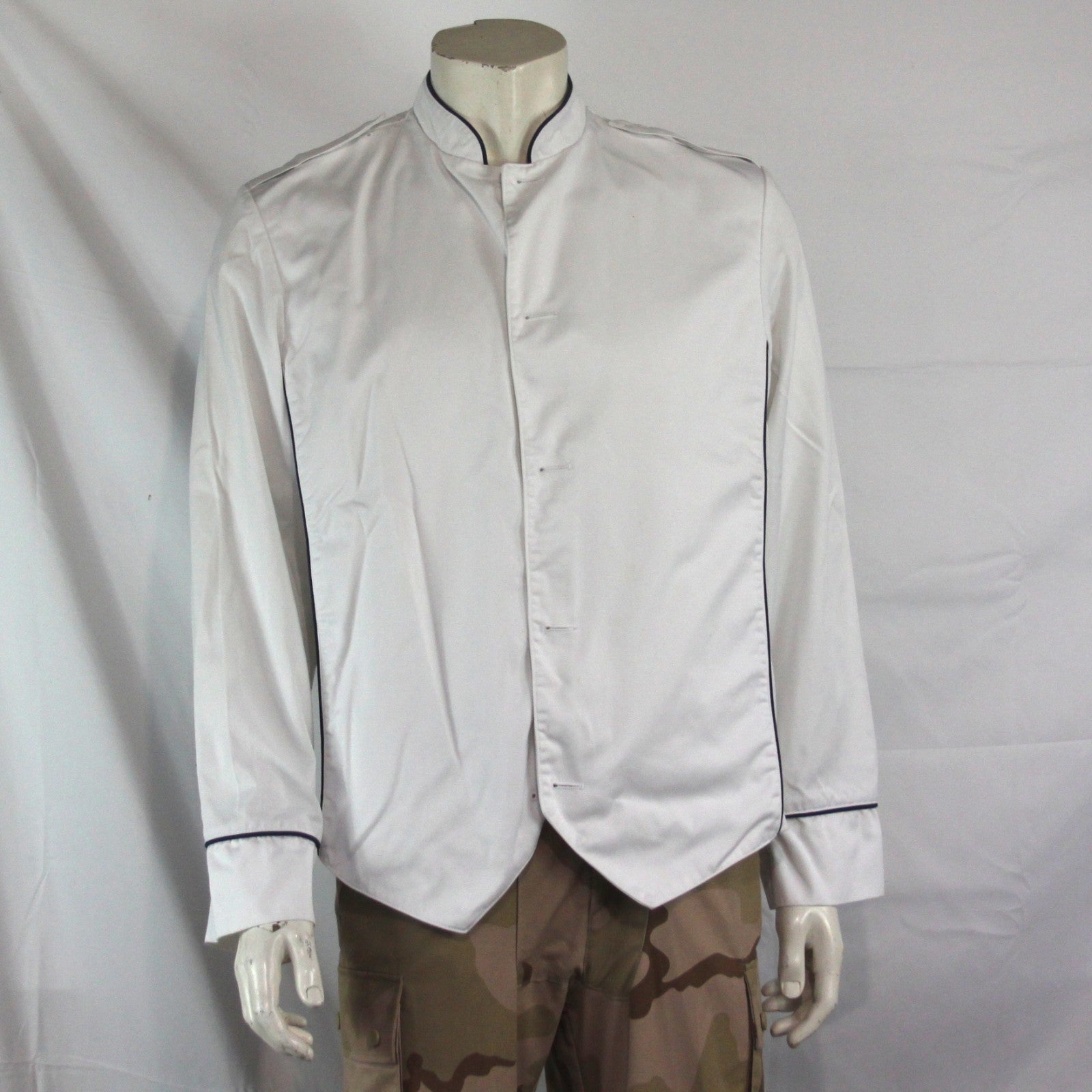 RAF Stewards White Dress Jacket Genuine Surplus Airforce No Buttons Medium(3665)