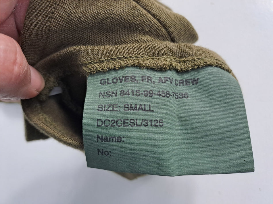 Genuine Surplus British Army Airforce AFV Tank Gloves Olive Small  (1887)