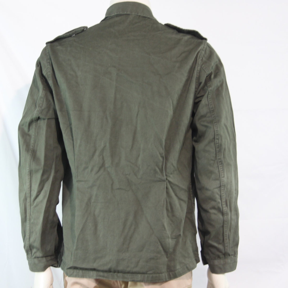 Field Shirt Belgian Army Olive Green Shirt Jacket Genuine Surplus (4389)