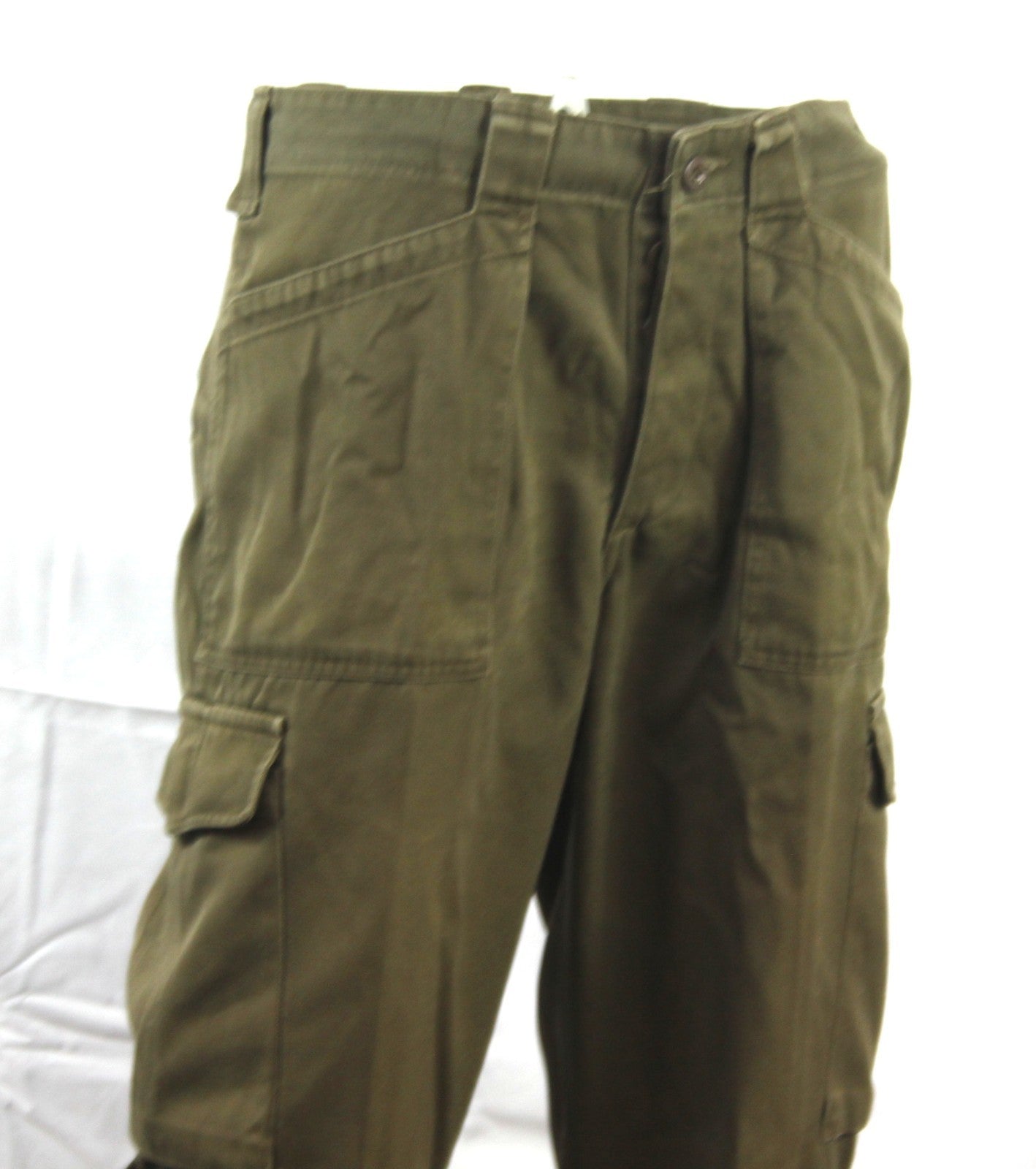 Army Surplus Austrian Olive Polycotton Trousers Lightweight Utility Combat 3655