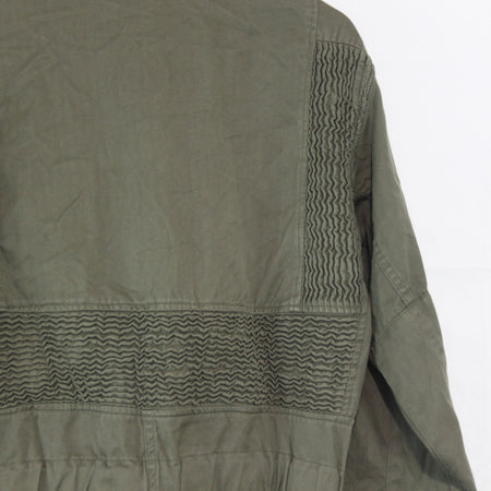 French Army AFV Coverall Olive Green Genuine Surplus 34-36" Chest Short (4177)