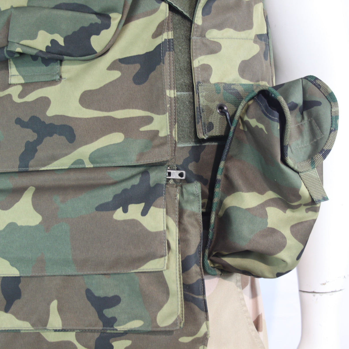 Spanish Military Body Armour Cover with Kevlar Genuine Surplus Camo Small 3968