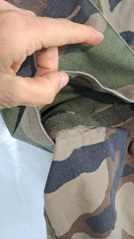 Genuine Surplus French CCE Camouflage Trousers Combats Flat Front 32-34" (3124)