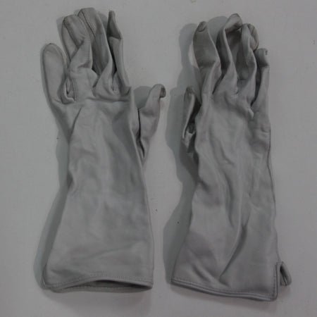 Genuine Surplus British RAF Airforce Flying Gloves Light Grey Size 7 (4344)