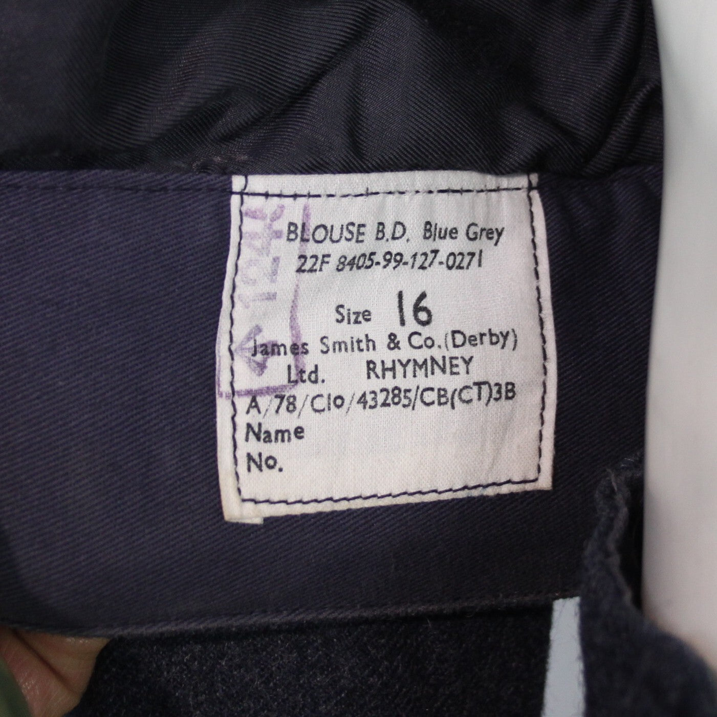 Genuine Surplus British RAF Vintage Blouson Jacket and Trousers Set (3272)