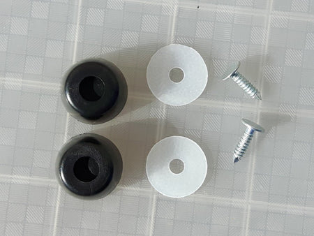 Luggage Feet Rucksack Feet Plastic Round Replacement Bobbles Luggage (LP)