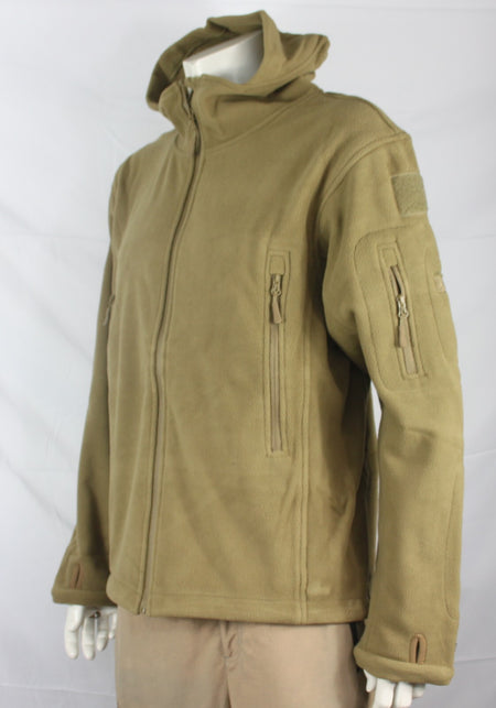 Highlander Mission Fleece Black Olive Tan Windproof Water Resistant Breathable