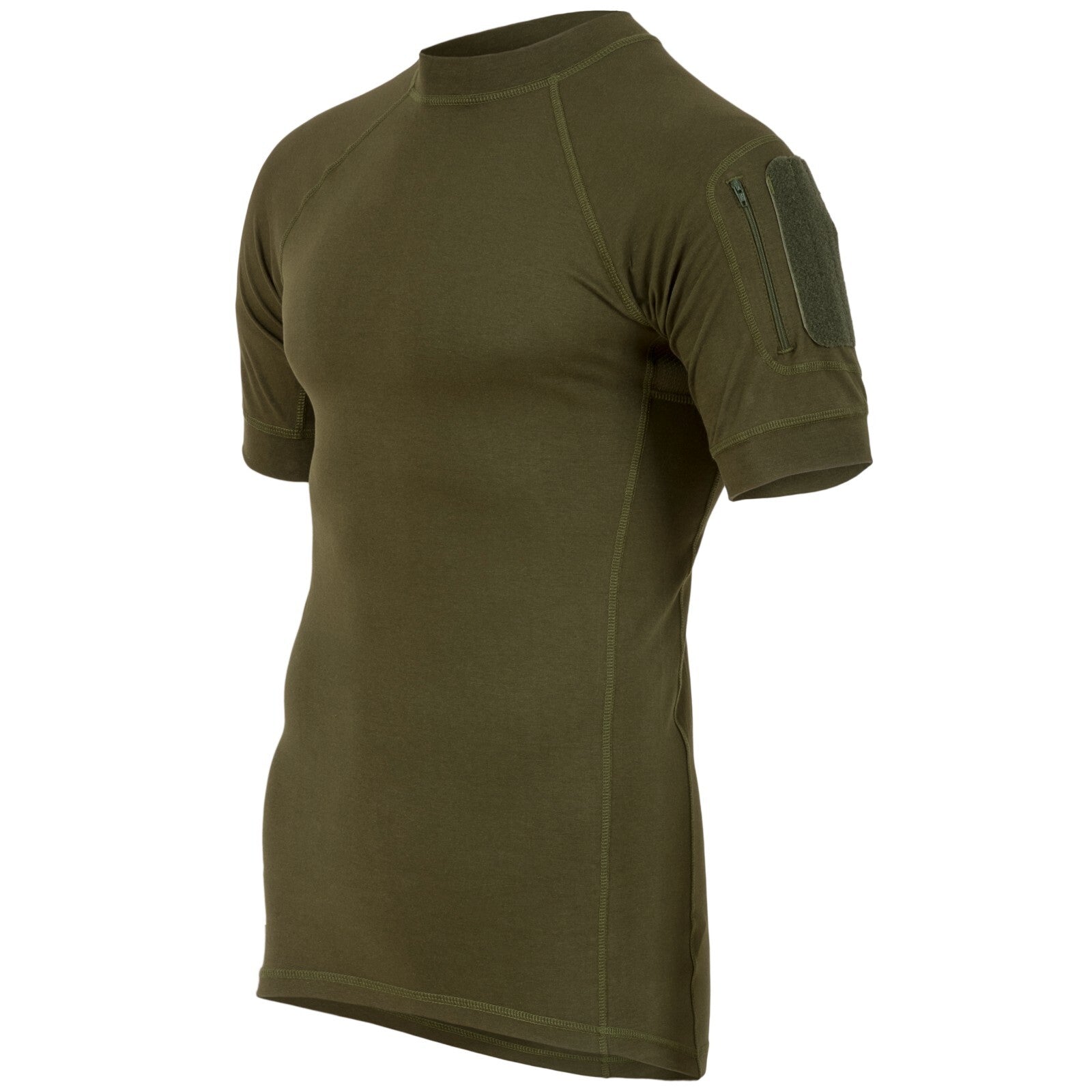 Highlander Combat T-Shirt Sleeve Pocket Military Cotton Mix Stretch