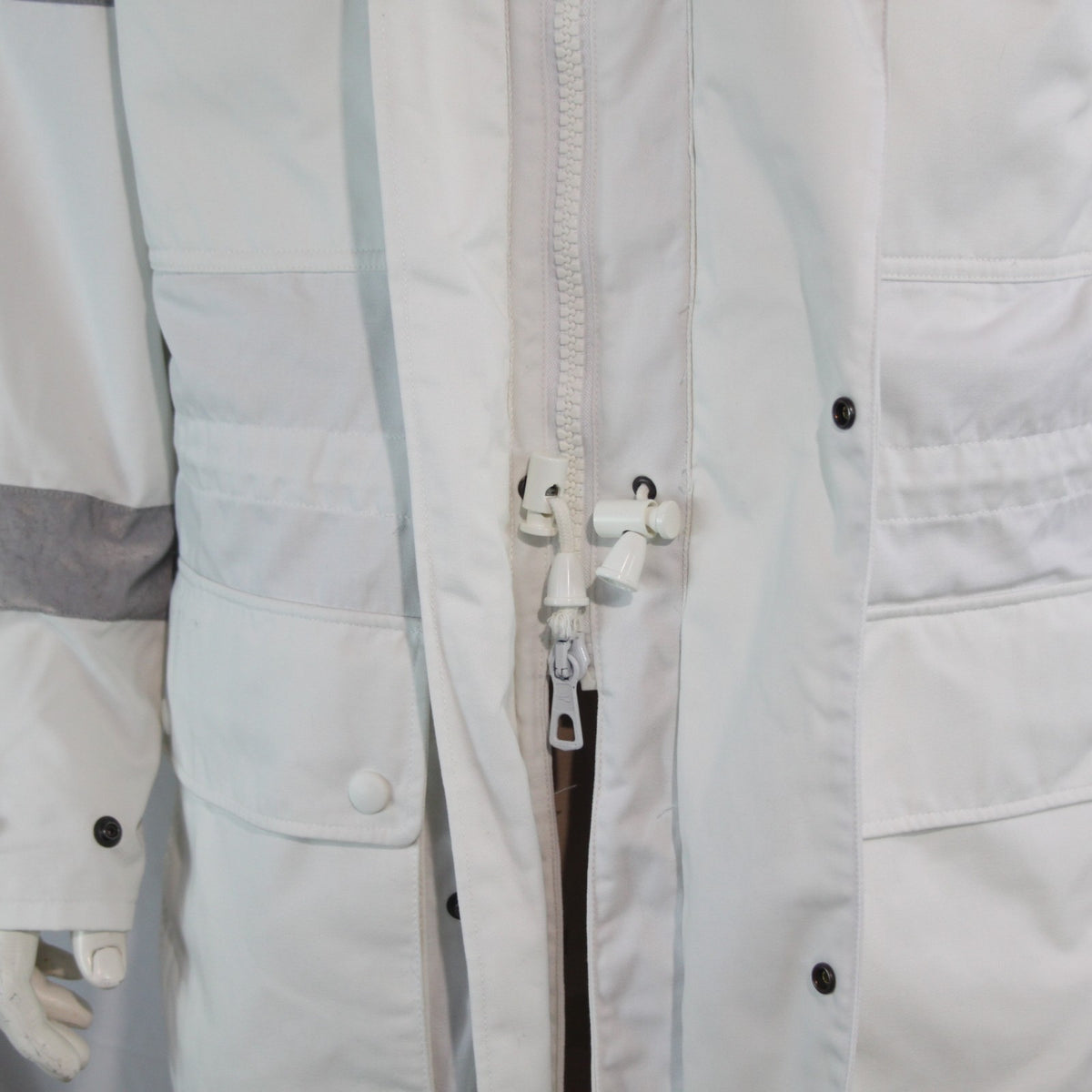 Dutch Army Parka White Reflective Strips Unlined 40-42"Genuine Surplus (4117)