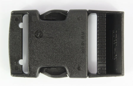 Side Release Buckles Black Plastic Clips Belts Rucksacks  Replacement All Sizes