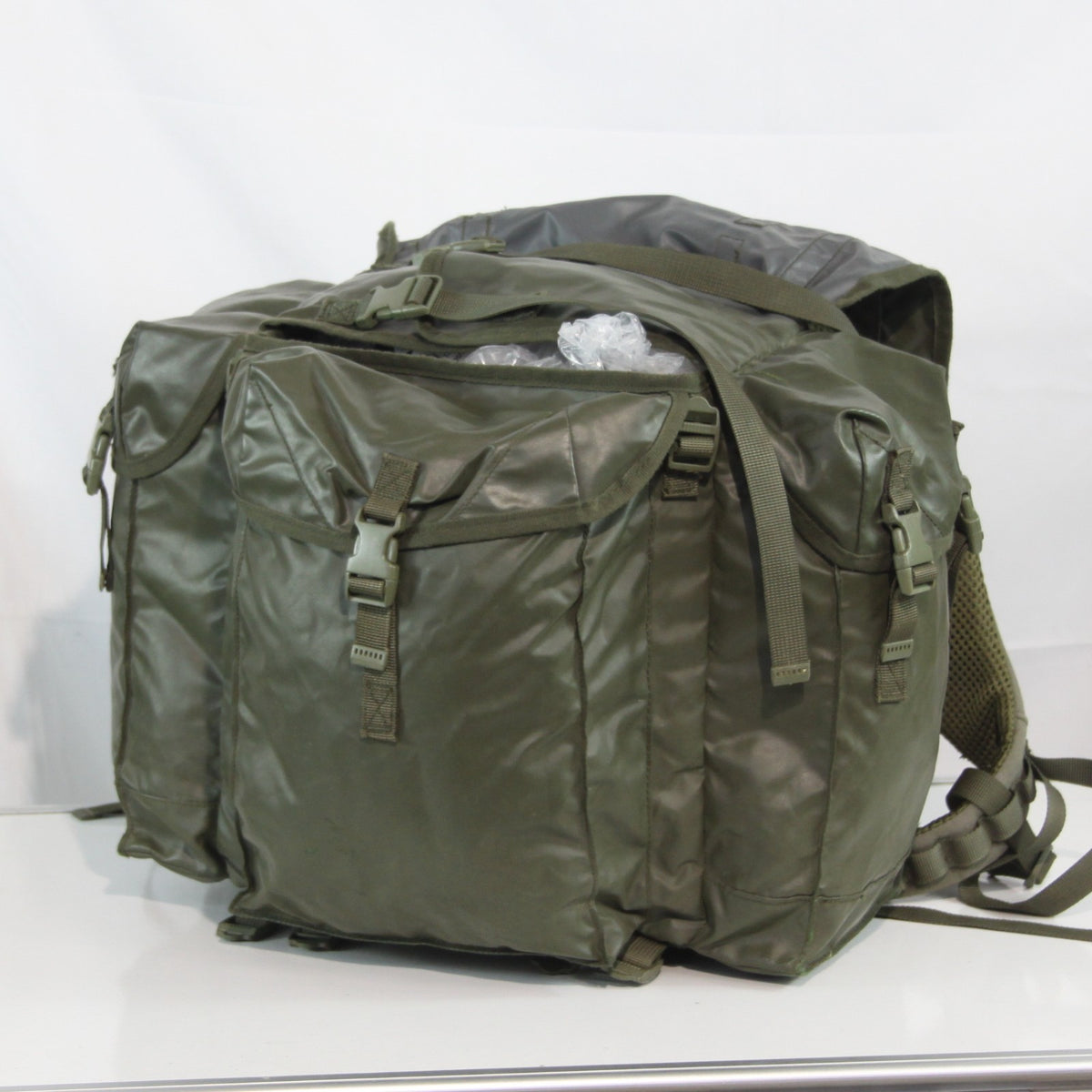 Genuine Surplus French Army Rucksack Waterproof Fabric Backpack Medium (4387)
