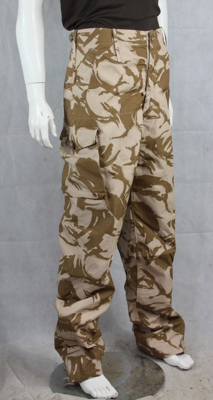 Genuine Surplus British Army Windproof Desert Camo Combat Trousers