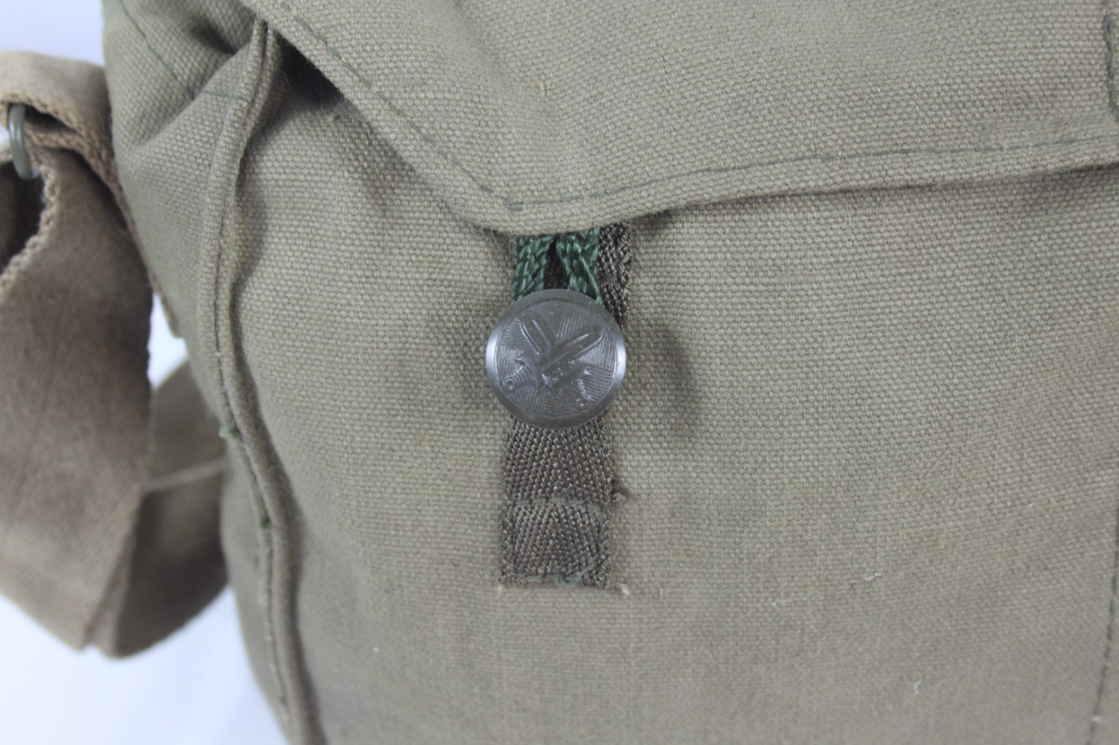 Genuine Surplus Czech Vintage Canvas Bag Shoulder Side Bag (1370)