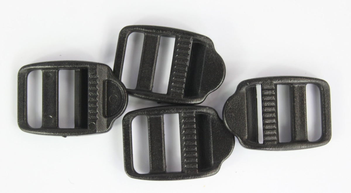 Ladderlock Buckles Black Tan Plastic Tension Rucksacks Replacement All Sizes