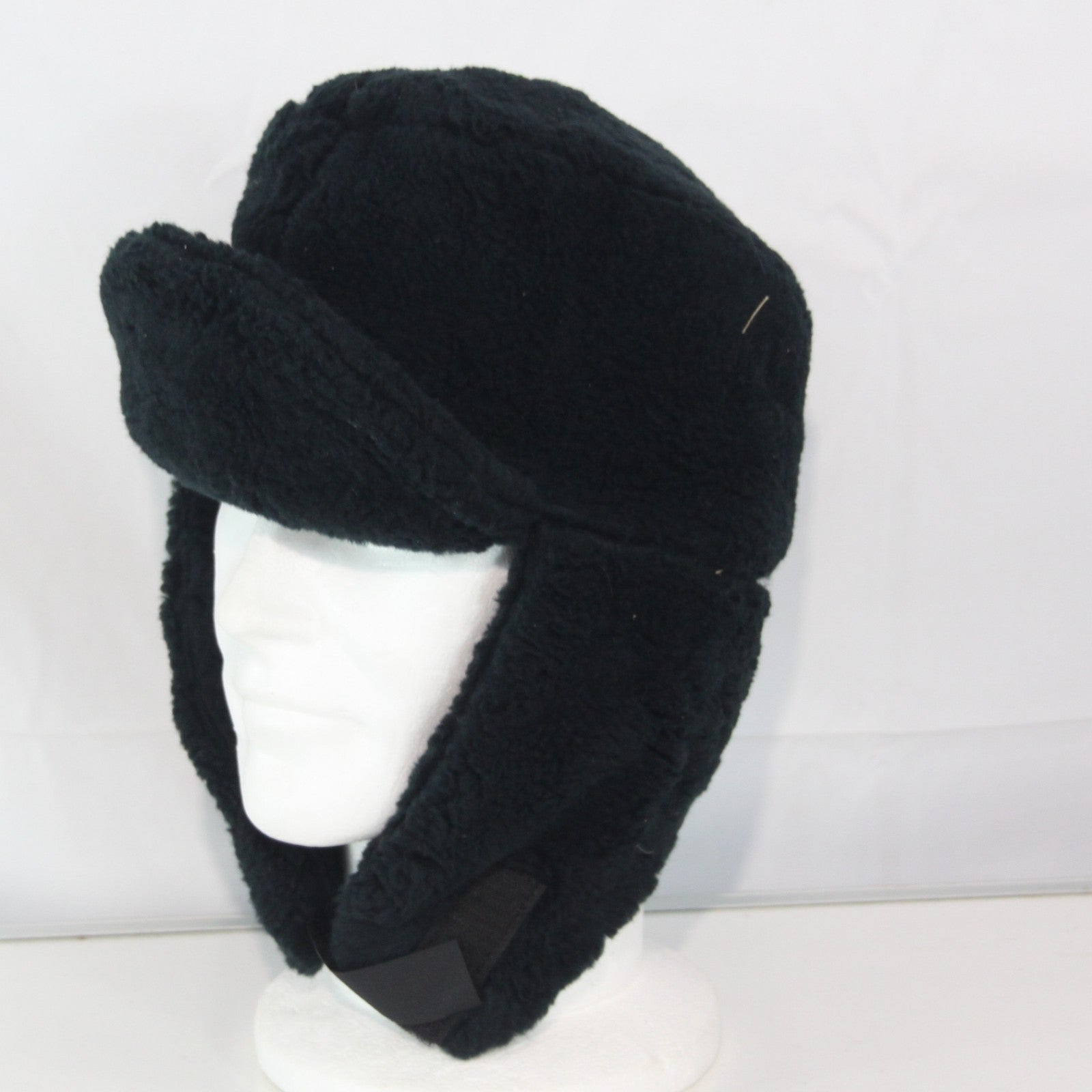 Faux Fur Thermal Winter Hat Genuine Surplus Dutch Army Navy Blue (3933)