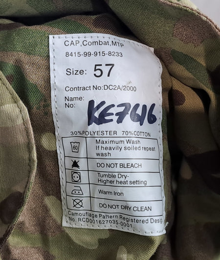 Genuine Surplus British Forces Army MTP Camouflage Peak Crap Hat Field Cap