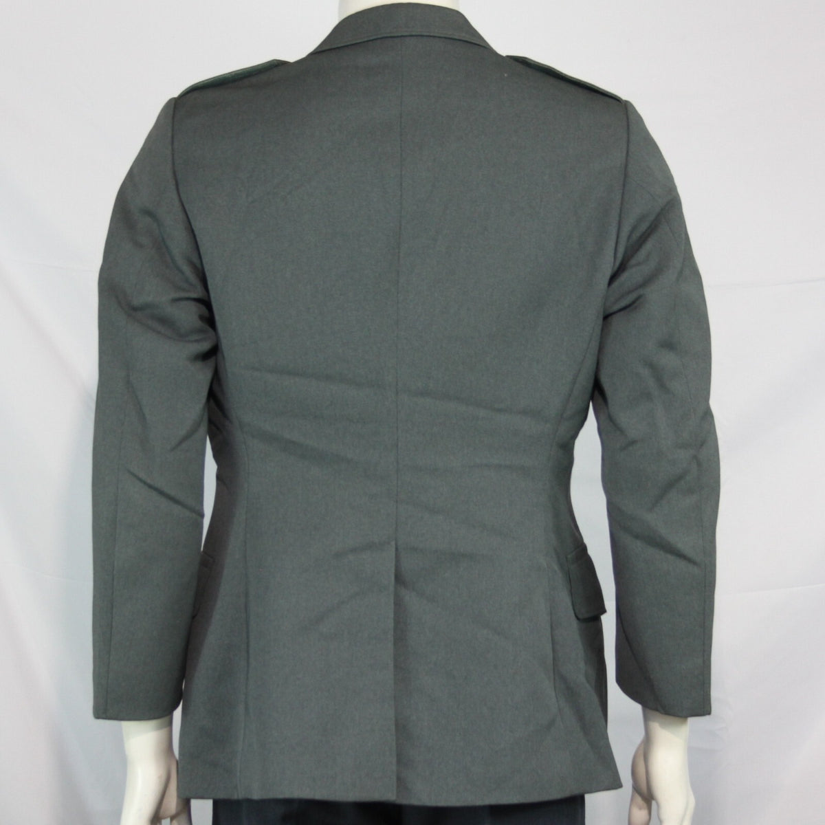 Genuine Surplus Swiss Army Dress Jacket 4 Button Badged Blue Grey All Sizes 3313
