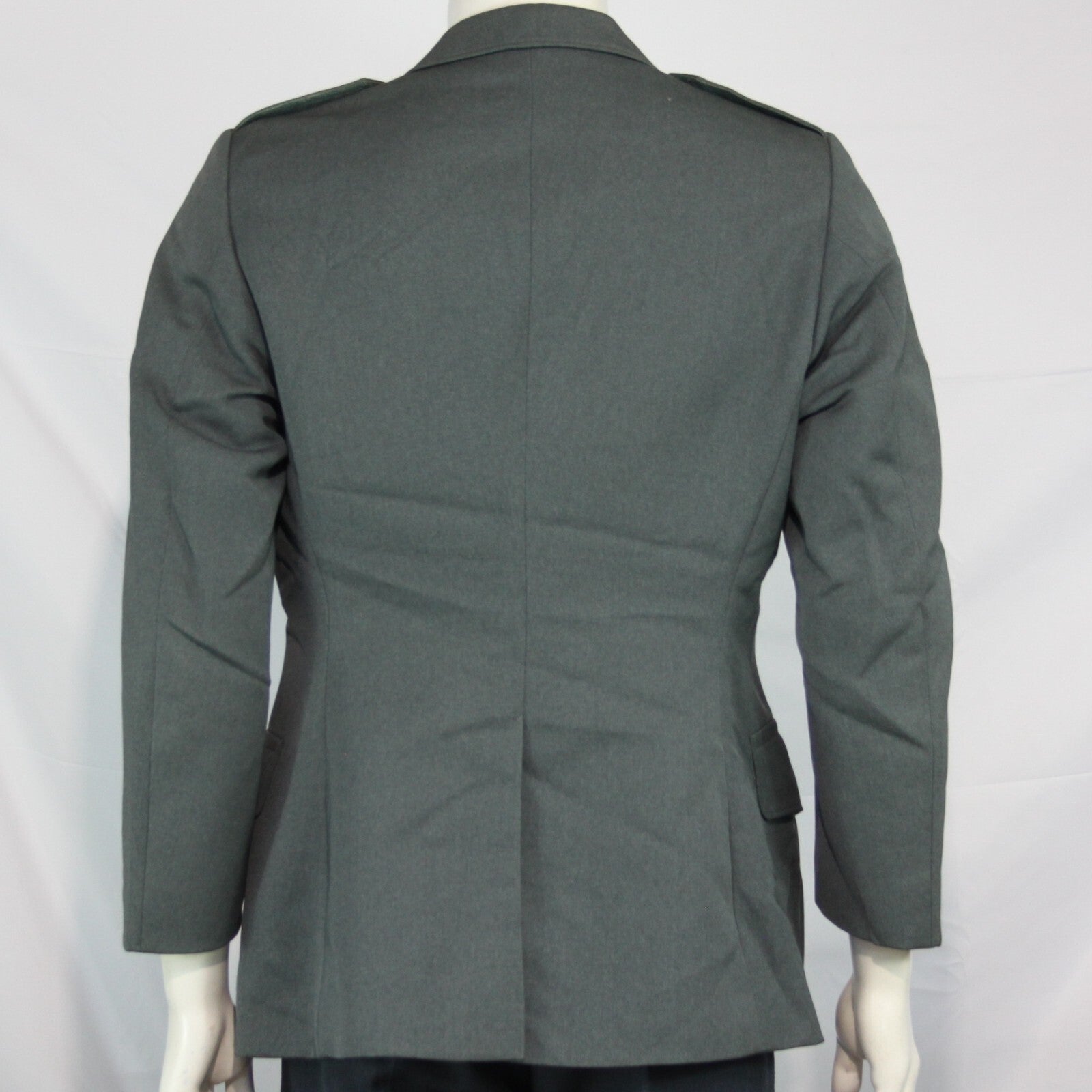 Genuine Surplus Swiss Army Dress Jacket 4 Button Badged Blue Grey All Sizes 3313