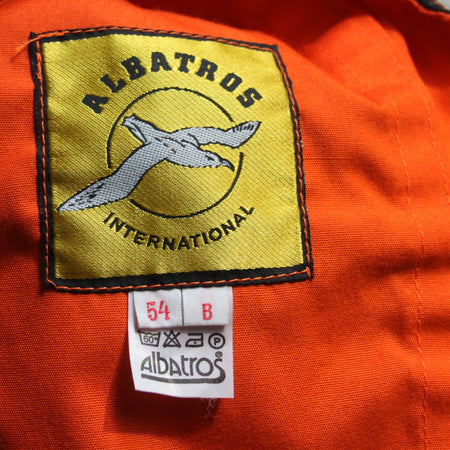 German Military Albatross Flight Suit Orange Coverall Army Airforce 42"(3997)