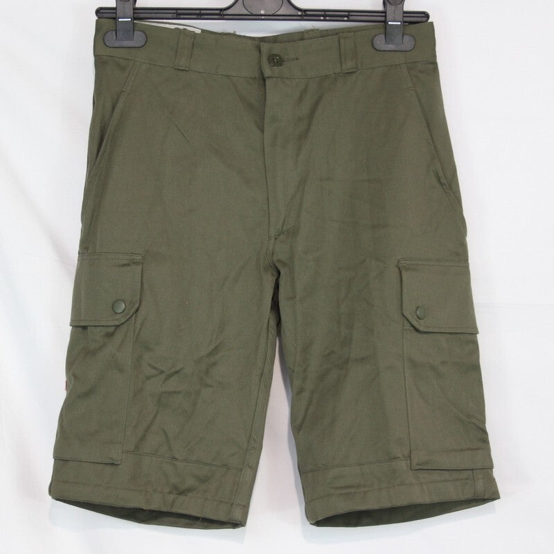Genuine Surplus French Army Olive Trouser Cutoff Shorts Military  (3294)