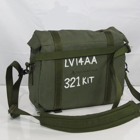 Genuine Surplus British Army Side Bag Waterproof PVC Coated Olive MOLLE (3409)