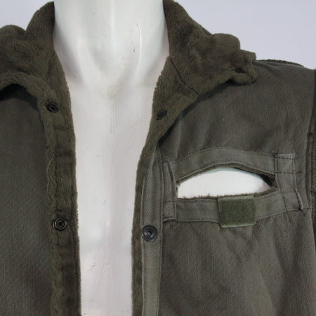 Genuine Surplus Dutch Army Parka Liner Military Thermal Warm Faux Fur (3715)