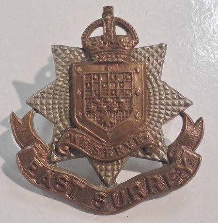 British Army Military Cap Badge 13th (Service) Battalion Wandsworth 2628