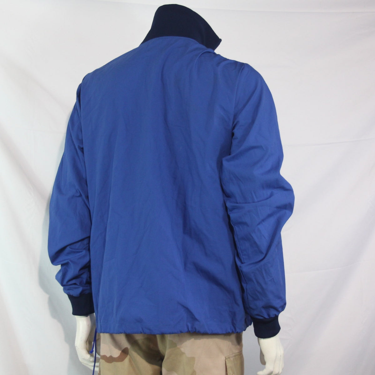 Vintage Tracksuit Top Swedish Army Jacket Genuine Surplus Polycotton 42" (3902)
