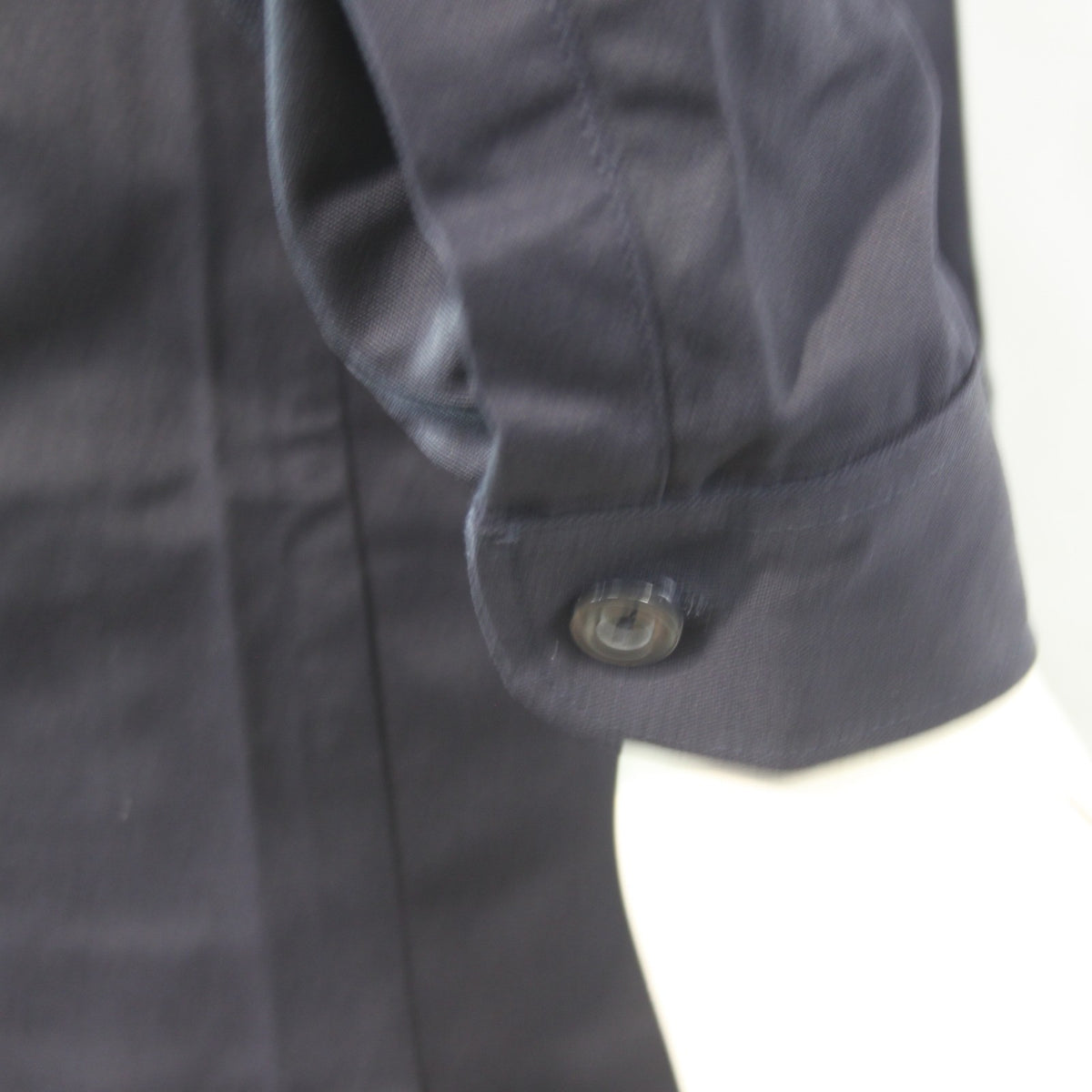 Dutch Navy Shirt Navy Blue Long Sleeve Genuine Surplus 40-42" Tall  (4221)