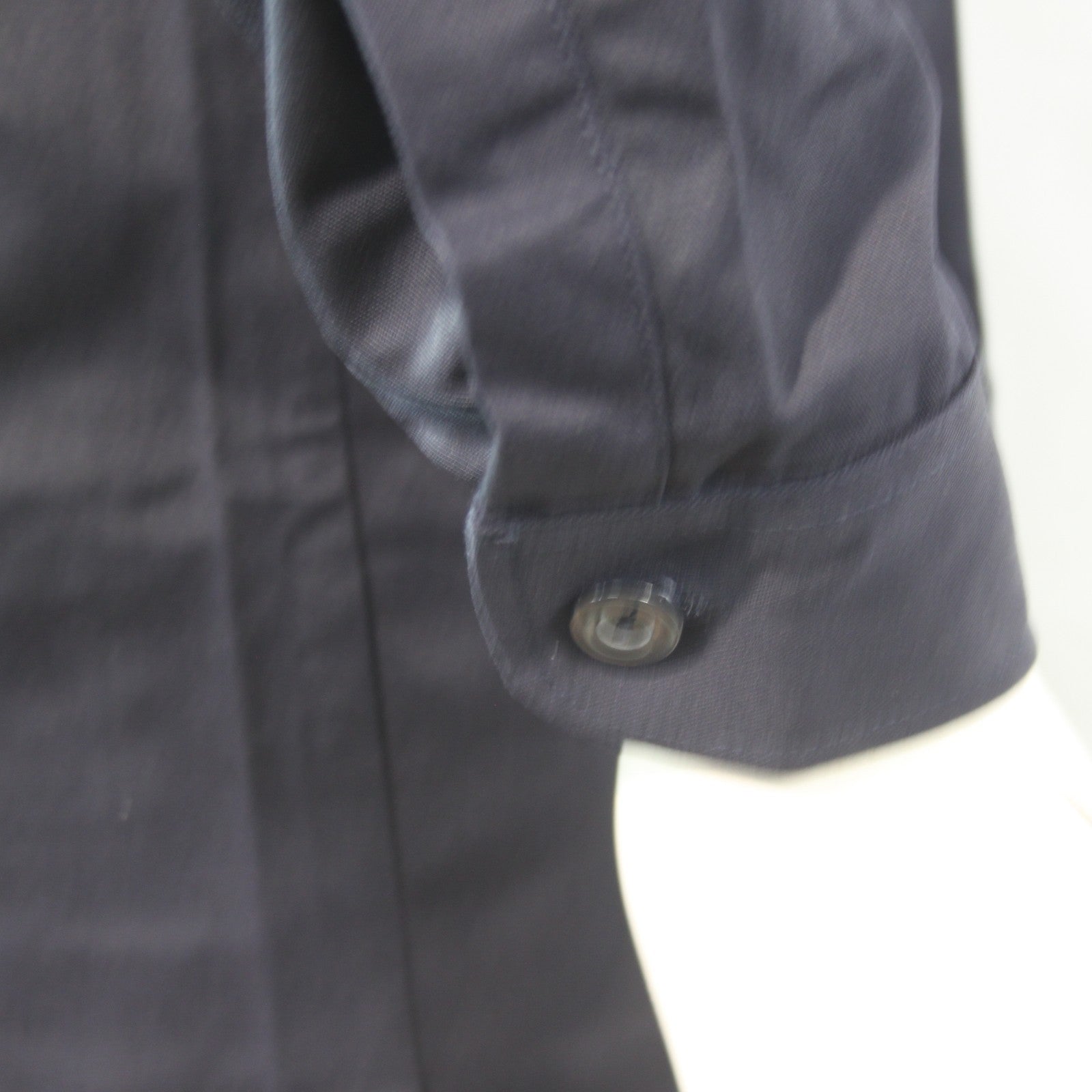 Dutch Navy Shirt Navy Blue Long Sleeve Genuine Surplus 40-42" Tall  (4221)