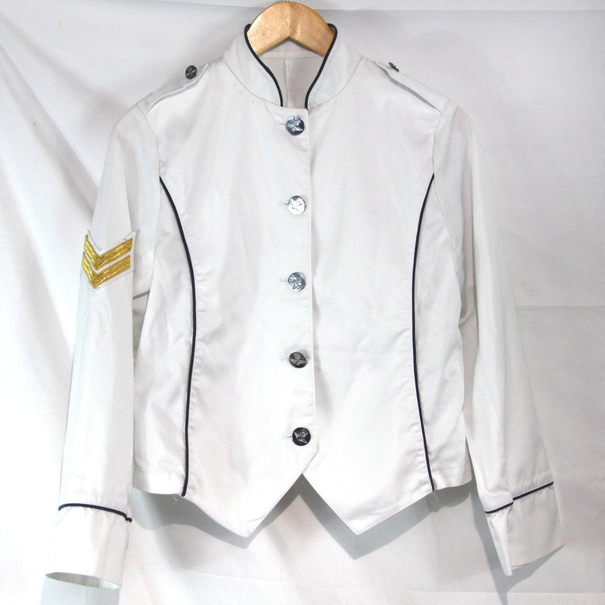 RAF Stewards Womens White Dress Jacket Genuine Surplus Airforce Small (3807)