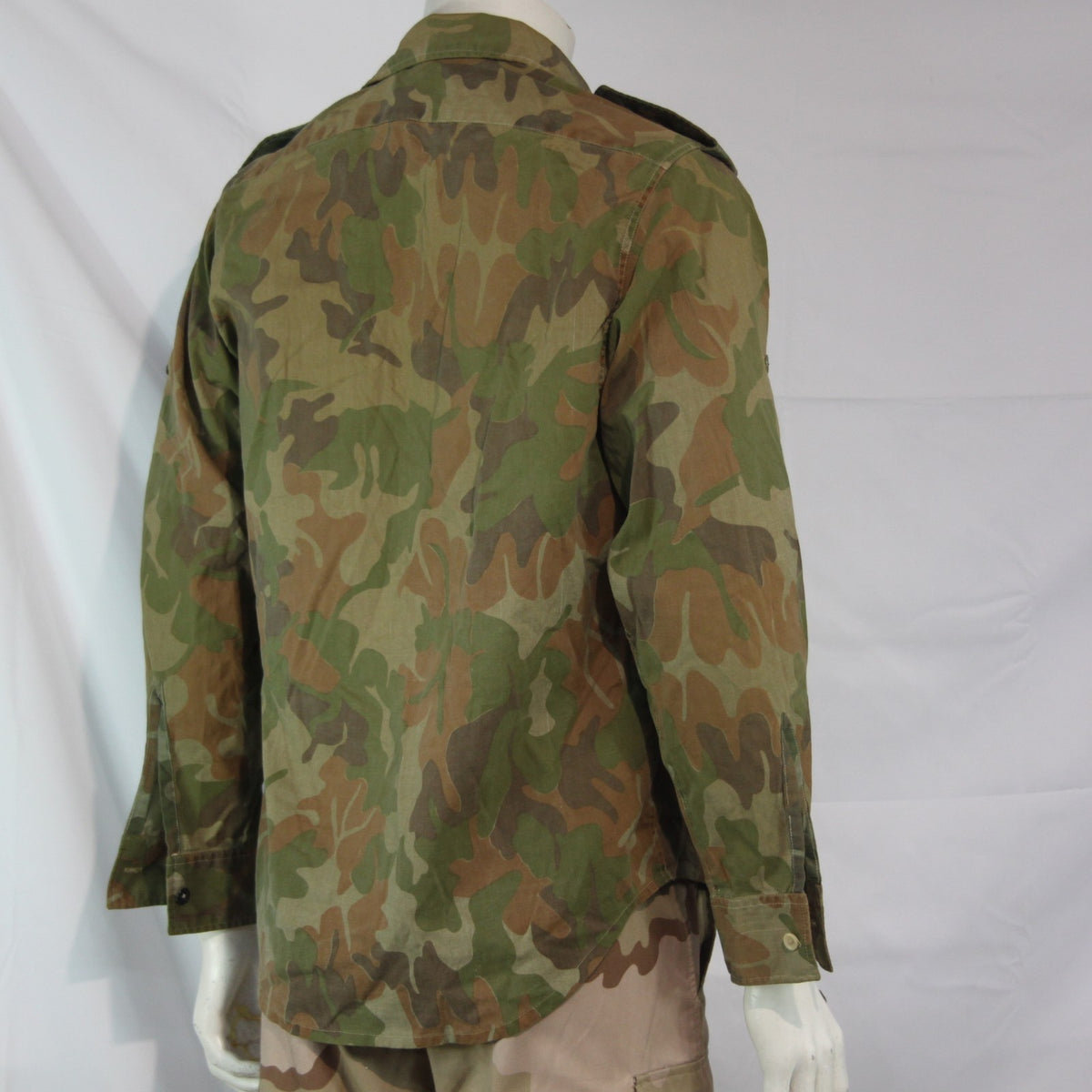 Romanian Army  Camo Shirt Genuine Surplus Jungle 15.5" (4215)