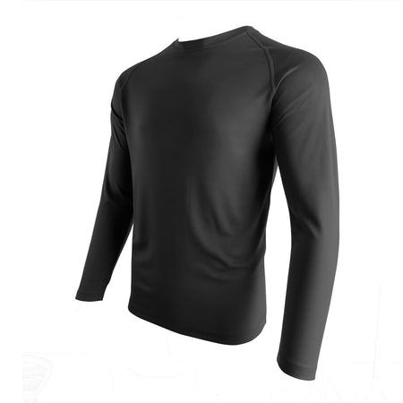 Army Style Quick Dry Wicking T-Shirt Green & Black Wicking Tee Long Sleeve