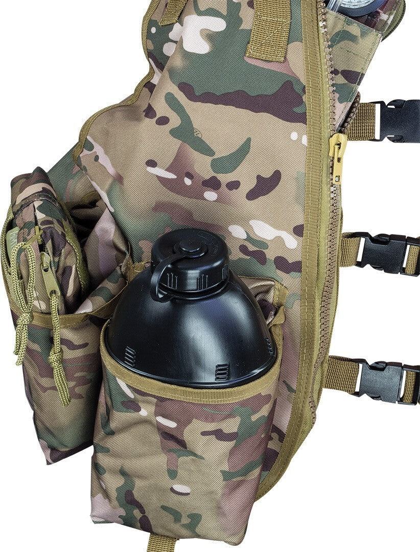 Highlander Cadet Tactical Assault Vest HMTC Camo Waistcoat Army Style